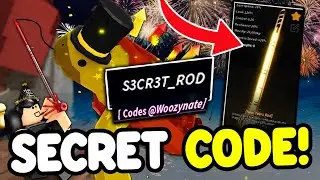 Секретный новогодний код для рыбалки дает секретную удочку!? Roblox