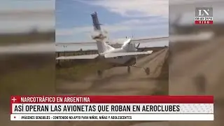 Narcotráfico en la Argentina: así operan las avionetas que roban en aeroclubes
