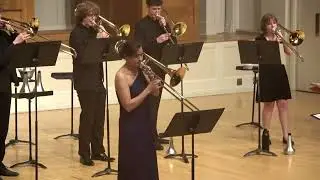 UO Trombone Choir with Megumi Kanda performing Steven Verhelst's Kaleidoscope.