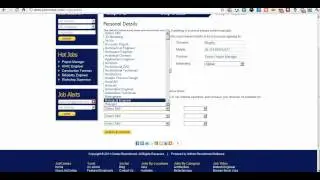 Upload CV and Register on JobContax