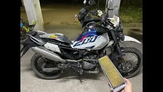 Installing BMC Air filter on my Xpulse200 4V!