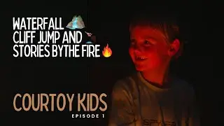 Courtoy Kids Ep. 1| Waterfalls, Cliff Jumping & Smoky Mountain Views!
