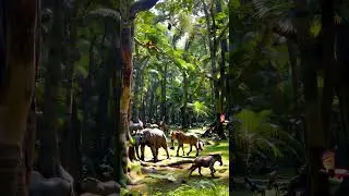 Wild Miniature Animals in the Rainforest 🌿🐾 | Nature&rsquo;s Tiny Wonders #wildlife #miniatureanimals #ai