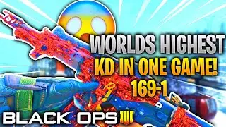 BO4: World&rsquo;s Highest KD IN A MATCH??? 169-1 Gameplay