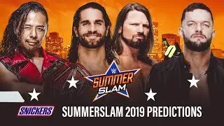 SUMMERSLAM 2019 MATCH CARD PREDICTIONS