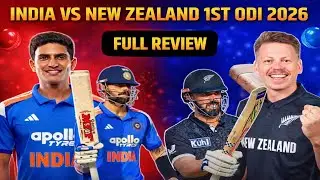 India vs NZ ODI Series 2026 | 1st ODI Match Review & Talking Points