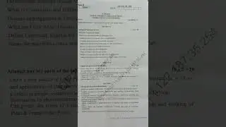 Pharmaceutical Engineering question paper 2022-23 #Aktu #bpharma