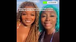 Dancehall star SPICE visits Victoria Falls, Zambia / Zimbabwe for her birthday _ July 2021