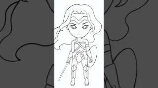 Drawing Wonder Woman DC Comics Superhero Satisfying Art