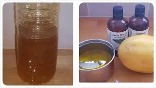 DIY homemade Skin lightening papaya oil