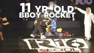 Bboy Pocket 11 years old @ R16 2007 | Bboy Spotlight | R16 Korea