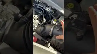 BIG cracked air intake hose☹️!