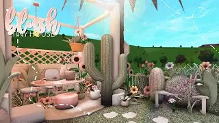 BLOXBURG: blush tiny house 25k l tour + speedbuild ♡