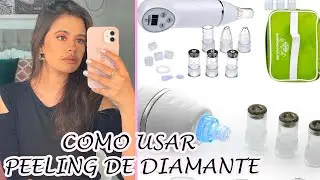 PEELING DIAMANTE | APARELHO DE ESTÉTICA | PEELING DE DIAMANTE PORTÁTIL