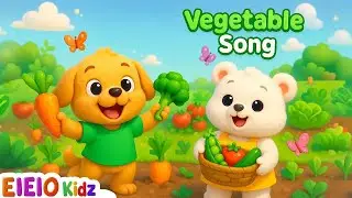 Vegetable Song | Nursery Rhymes for Kids | Kindergarten Learnings