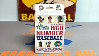 2018 Topps Heritage High Number Hanger Box - Bingo!!!!