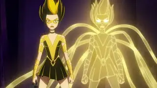 Kite-Man: Golden Glider used Anti-Life Equation to control her Powers.