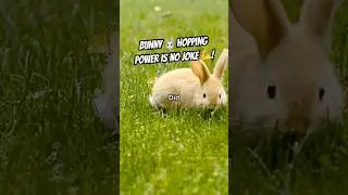 Why Do Bunnies Hop? 🐇✨#bunnyfacts