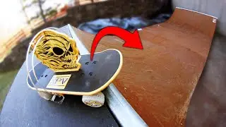 RC SKATEBOARD AT THE HOUSE!