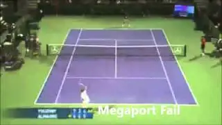 Tennis fail compilation // Megaport Fail