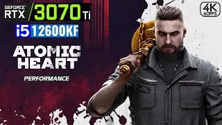 Atomic Heart Gameplay : Rtx 3070 ti + i5 12600kf ( 4k Ultra Max + DLSS Ultra Quality) Banchmark