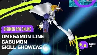 [DIGIMON RPG ONLINE] GABUMON - OMEGAMON LINE SKILL SHOWCASE