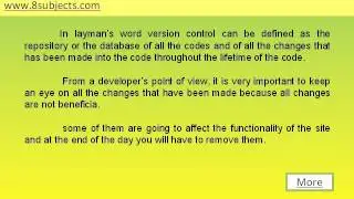 GIT VS SVN www 8subjects com