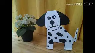 Dalmatian Paper Dog 🐕
