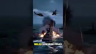 🔥sore hari ini di laut ambalat kapal tni indonesia merdaul kapal tni Malaysia😱⁉️ #shorts #tni #viral