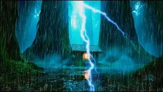 HEAVY RAIN AND THUNDER SOUNDS - DEEP SLEEP | Thunderstorm for Sleeping - Rain Sound Comfort-ASMR #01