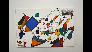 Watch Me Paint A Large Chaotic Oil Painting - Adding Depth To Abstract Art | Art Livestream