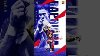 Raphinha | FC Barcelona. #footballdesign #football #graphicdesign #sportdesign