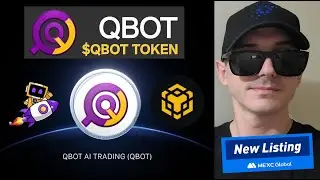$QBOT - QBOT AI TRADING BOT TOKEN CRYPTO COIN HOW TO BUY MEXC GLOBAL BNB BSC BINANCE BLOCLCHAIN TGE