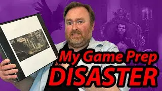 What Was In My Ridiculous Curse of Strahd Binder?