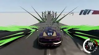 Can 4 Cars Survive This INSANE Custom Track? | BeamNG.drive