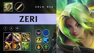 Zeri Mid vs Yone - EUW Master Patch 25.24