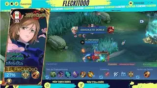 MELISSA JUJUTSU KAISEN Subiendo hasta llegar a M&Iacute;TICO sin perder la cordura en el intento MLBB