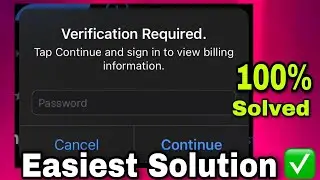 SOLVED || VERIFICATION REQUIRED. Can't download apps on IOS/IPHONE? || TechLane