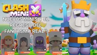 Clash Mini || NUEVOS MINIS *GRATIS* y el mejor MAZO DE FANTASMA REAL!!