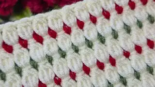 Ekran basına örmeye devam#crochet#knıttıng bayılacaksın bu örgüye #crochet#knıttıng 🌿🎀🌿🎀🌿🎀🌿