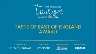 East of England Tourism Awards -Taste of East of England Award