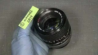 Working with the stiff focus ring in Canon FD 100mm 1:2.8  S.S.C.