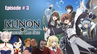 Kunon the Sorcerer Can See Episode 3 | Majutsushi Kunon wa Mieteiru Reaction Compilation  アニメレアクション
