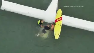 New video shows small plane crash and rescue at Oak Island