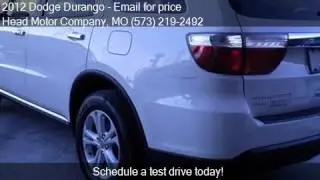 2012 Dodge Durango Crew AWD 4dr SUV for sale in Columbia, MO