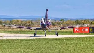 MADE IN SERBIA 🇷🇸 NEW Utva-75A41M Sova Stunts at Vr&scaron;ac Air Show