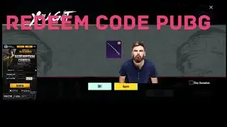 REDEEM CODE PUBG || WORKING AND WITH PROOF || TODAY 2024.