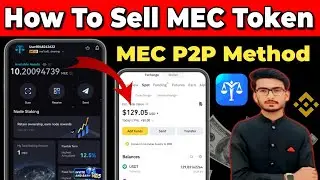 How To Sell MEC Token | Me pass Token p2p sell process  | MEC Token to Binance