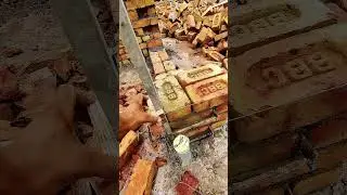 bricks line Smart tips 22/3#constructionchannel #youtubeshorts #construction #solidfoundation #yt