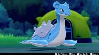 Lapras In Camp - Pokemon Sword & Shield